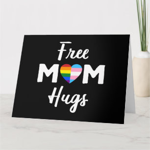 Tarjeta Abrazos Gratis de Mamá II - Orgullo Gay Trans Lluv