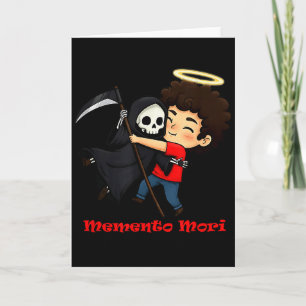 Tarjeta Abrazos - Memento Mori