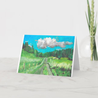 Tarjeta "Abril en Benbow" por Amber Larsen