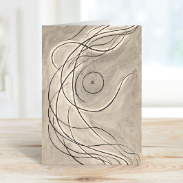 Tarjeta Abstracción de baile | Abraham Walkowitz