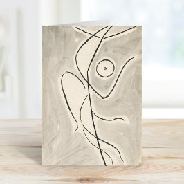 Tarjeta Abstracción de baile | Abraham Walkowitz