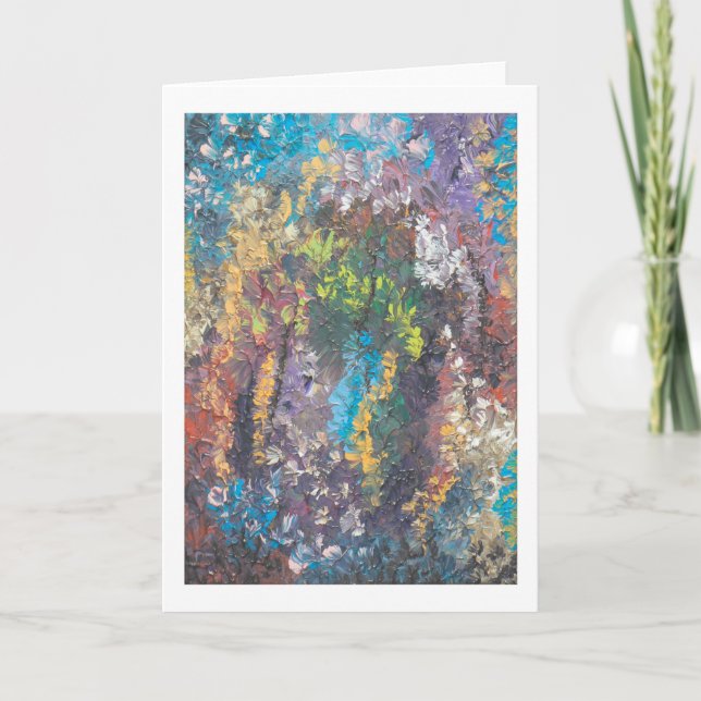 Tarjeta Abstract 47 - Blank Inside (Anverso)
