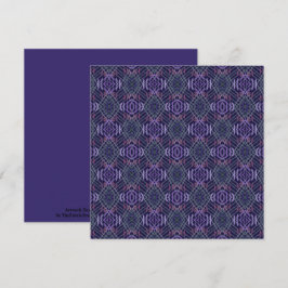 Tarjeta Abstract Pattern Art Of Watercolor Brushstrokes