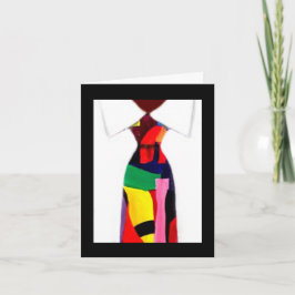 Tarjeta "Abstract Tie" Card de Alicia L. McDaniel
