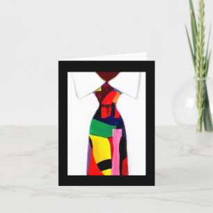 Tarjeta "Abstract Tie" Card de Alicia L. McDaniel