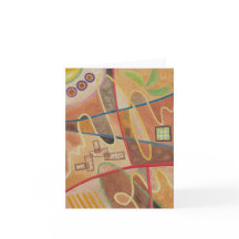 Tarjeta abstracta de Ramen