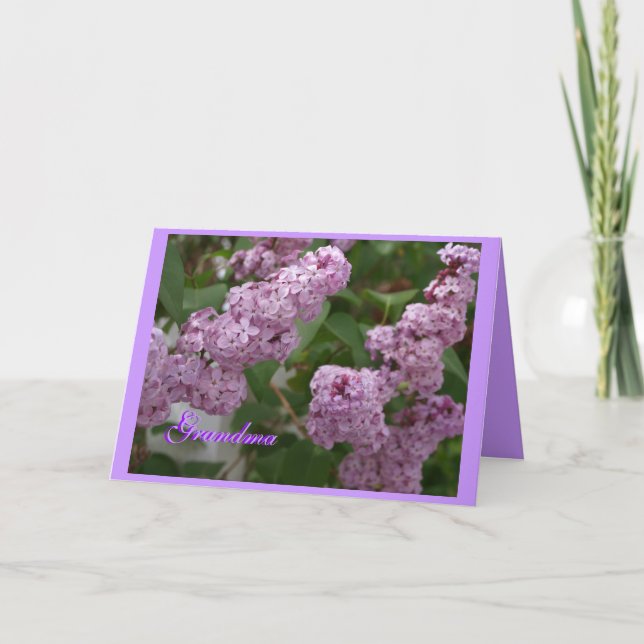 Tarjeta Abuela (Anverso)