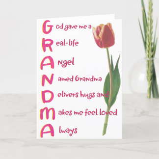 Tarjeta abuela
