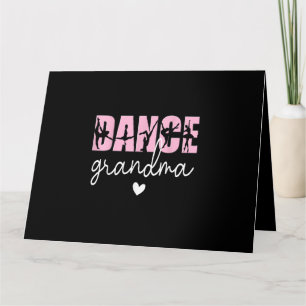 Tarjeta Abuela Bailarina de una Abuela Bailarína, Feliz Ma
