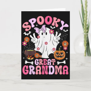 Tarjeta Abuela Bisabuela Espeluznante Halloween Bisabuela 