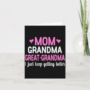 Tarjeta Abuela bisabuela tatarabuela mujeres lindas mamá m