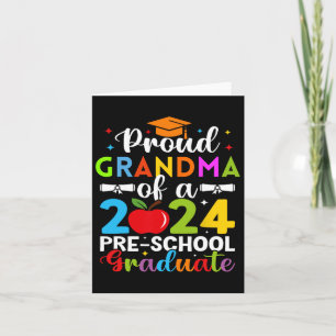 Tarjeta Abuela De 2024 Graduación Preescolar