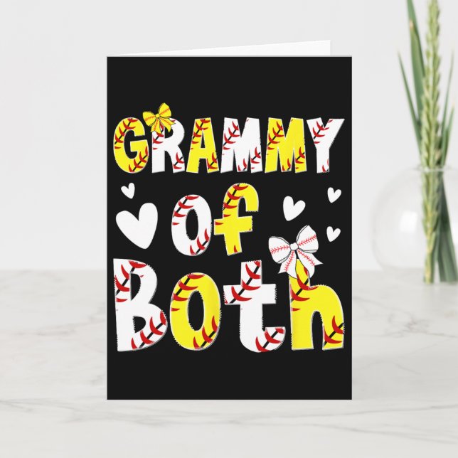 Tarjeta Abuela de ambos orgullosos Softll vende Grammy abu (Anverso)