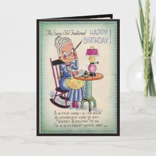 Tarjeta Abuela de cumpleaños