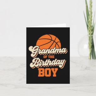 Tarjeta Abuela de Nacimiento Básquetbol Mamá Nana F
