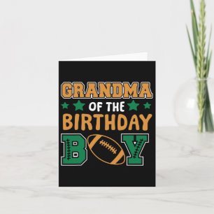 Tarjeta Abuela Del Niño De Cumpleaños Gracioso Y Orgulloso