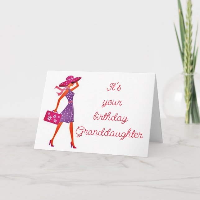 TARJETA **ABUELA** ¡ERES ASOMBROSO/TE BRILLAS! (Anverso)