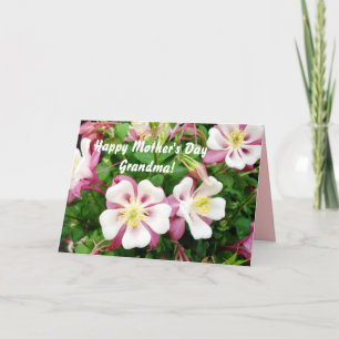 Tarjeta ¡Abuela feliz del día de madre!