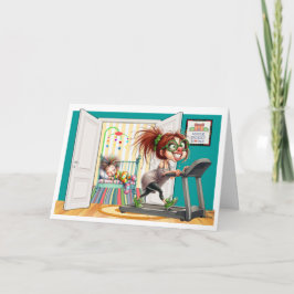 Tarjeta Abuela Fitness o Mamá