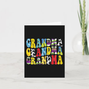 Tarjeta Abuela Groovy Matando A La Madre Del Cumpleaños De