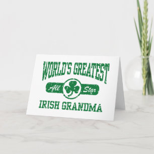 Tarjeta Abuela irlandesa