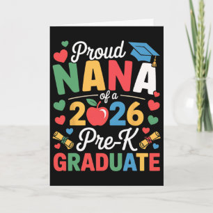 Tarjeta Abuela Orgullosa De Un Graduado De Pre-k Cl 2026 G