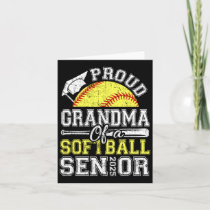 Tarjeta Abuela Orgullosa De Un Graduado Senior Softll 2025