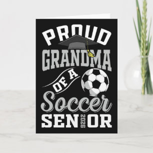 Tarjeta Abuela Orgullosa De Un Senior Cl De Fútbol De 2026