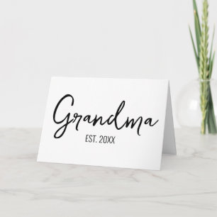 Tarjeta Abuela Personalizada Estableció el Día de los Abue