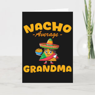 Tarjeta Abuela promedio nacho Cinco De Mayo Coincidencia m