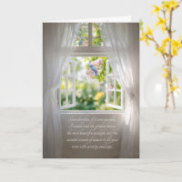 Abuela Recuperate Ventana y Pájaros Azules