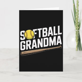 Tarjeta Abuela Softll Cking Cada Golpe Orgullosos Deportes