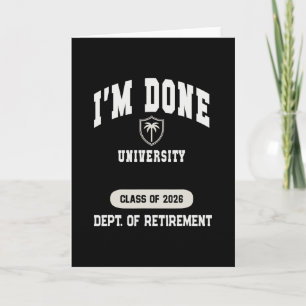 Tarjeta Abuela terminé universidad jubilada 2026 papá vaca