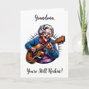Tarjeta Abuela, todavía estás en picada"   Cumpleaños