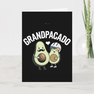Tarjeta Abuelo Aguacate Grandpacado Amante del Aguacate Pa