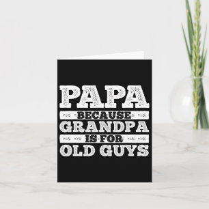 Tarjeta Abuelo Arte Para Hombres Abuelo Papa Padre