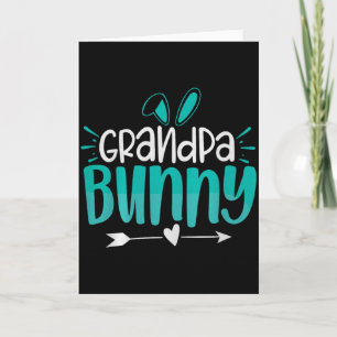 Tarjeta Abuelo Bunny Premium Tri-blend