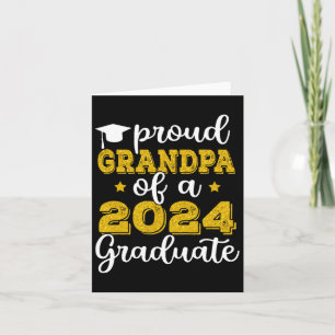 Tarjeta Abuelo De Graduación De 2024