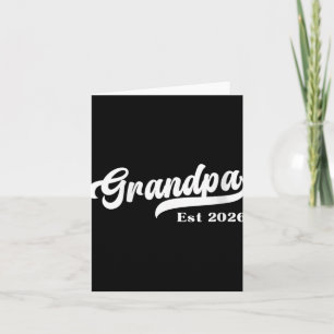 Tarjeta Abuelo de Mujeres Est 2026 Nuevo Diseño de Abuelo
