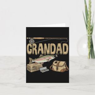 Tarjeta Abuelo del grande pesca O-Fish-Ally 1er