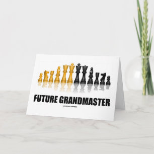 Tarjeta Abuelo futuro (juego de ajedrez)