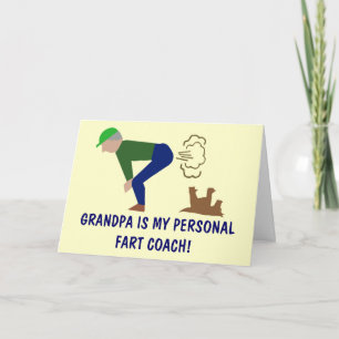 Tarjeta Abuelo gracioso