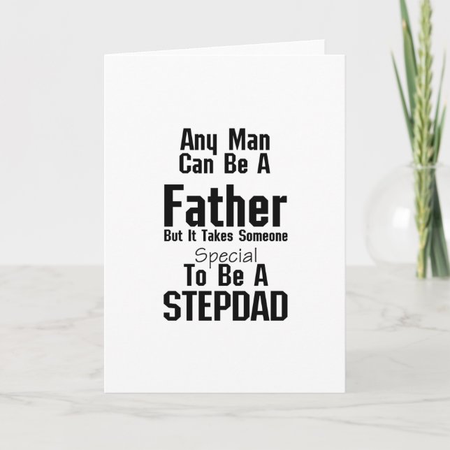 Tarjeta Abuelo para hombre del Stepdad de los papás del (Anverso)