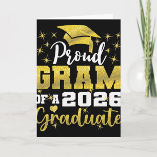 Tarjeta Abuelo Súper Orgulloso De Graduado De 2026 Graduac