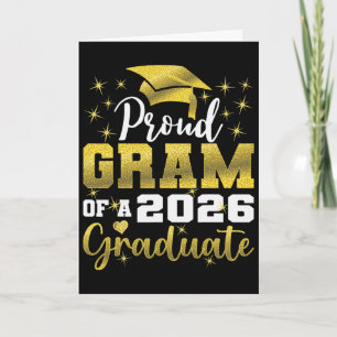 Tarjeta Abuelo Súper Orgulloso De Graduado De 2026 Graduac