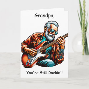 Tarjeta Abuelo, todavía estás en la cuerda". Humor de cu