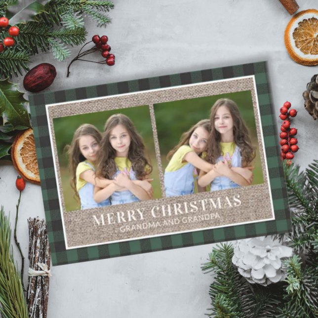 Tarjeta Abuelos Navidades 2 foto de escúfalo verde (Subido por el creador)
