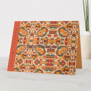 Tarjeta Abundancia de otoño