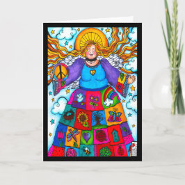 Tarjeta Abundant Blessing Nature Angel Card