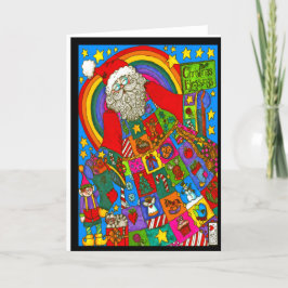 Tarjeta Abundant Blessing Santa Card